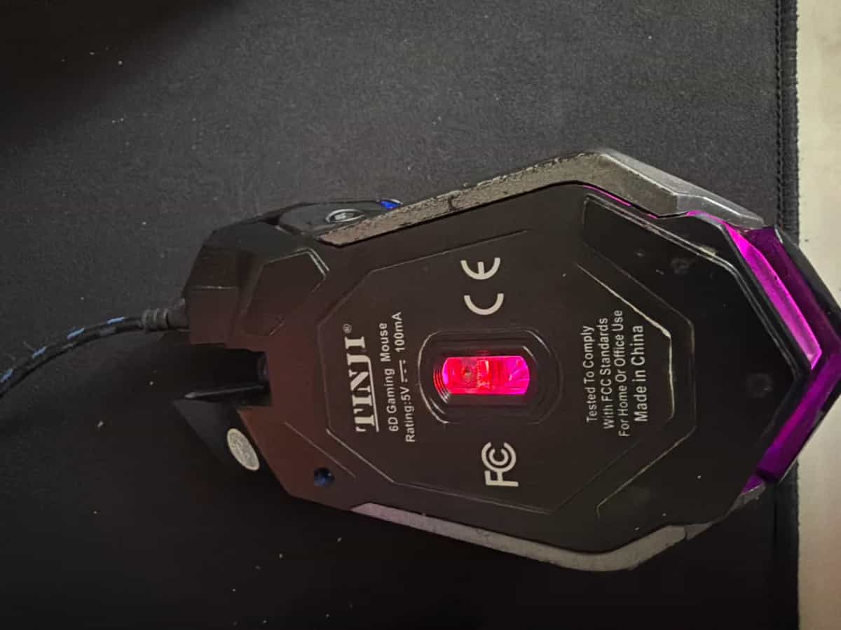 Mouse gamer RGB 4 Botones